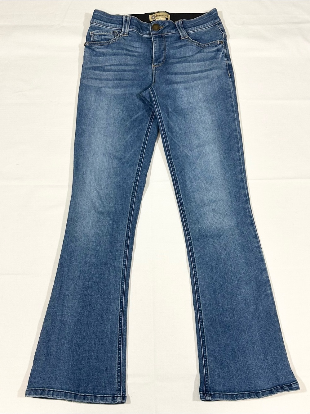 Democracy Women’s Size 6 "Ab"solution Itty Bitty Bootcut Jeans Retro Y2K Blue